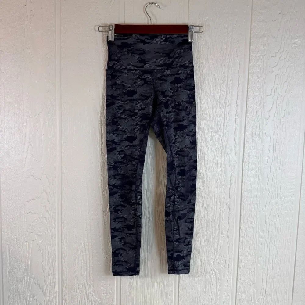 ZYIA Camo High-Waist Leggings - Gray & Black